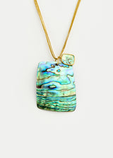 18kt Gold Beachcomber Shell Cluster on Cord product image 1