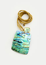 18kt Gold Beachcomber Shell Cluster on Cord product image 2