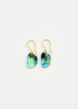 18kt Gold Beachcomber Shell Drill & Loop Single Drop Earrings product image 1