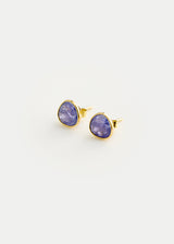 18kt Gold Tanzanite Classic Studs