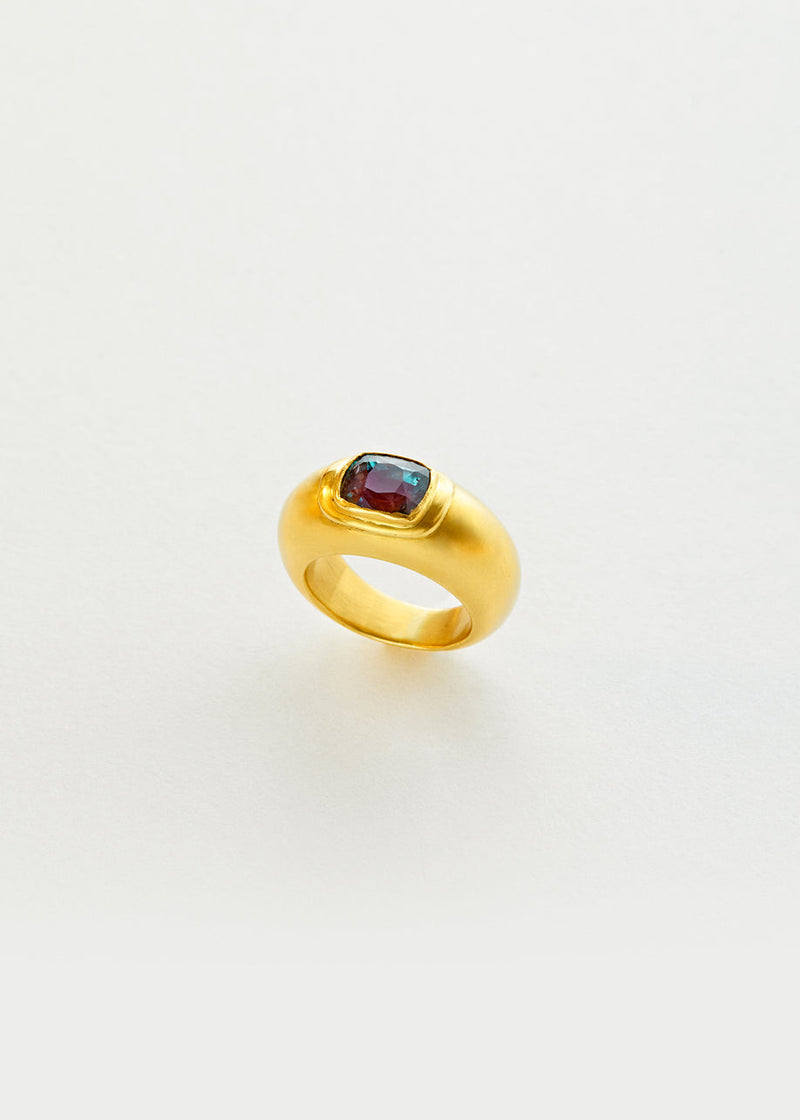 22kt Gold Alexandrite Ring