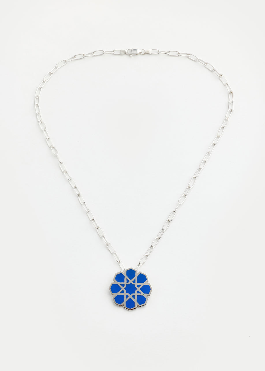 Sterling Silver Next Generation Enamel Necklace Product Image 1