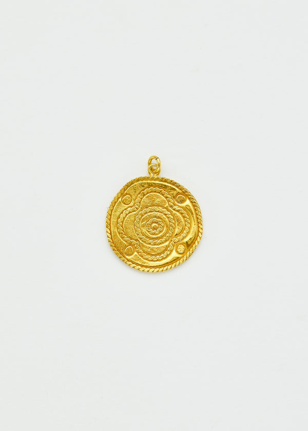 18kt Gold Vermeil PSTM Afghanistan Rona Pendant 