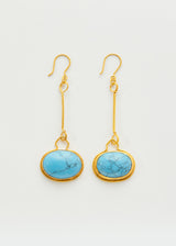 18kt Gold Vermeil PSTM Afghanistan Marhom Earrings