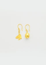 22kt Gold Doves of Peace Earrings