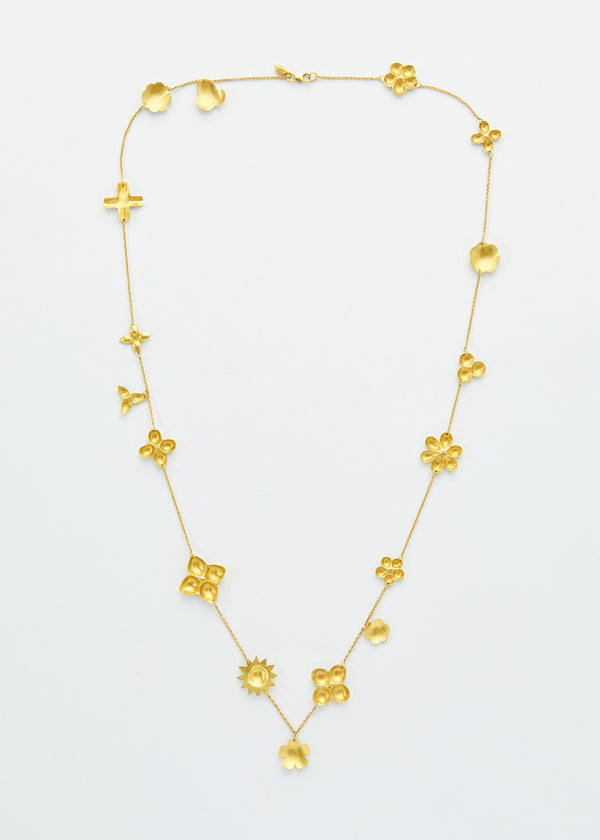 18kt Gold Botticelli Long Necklace