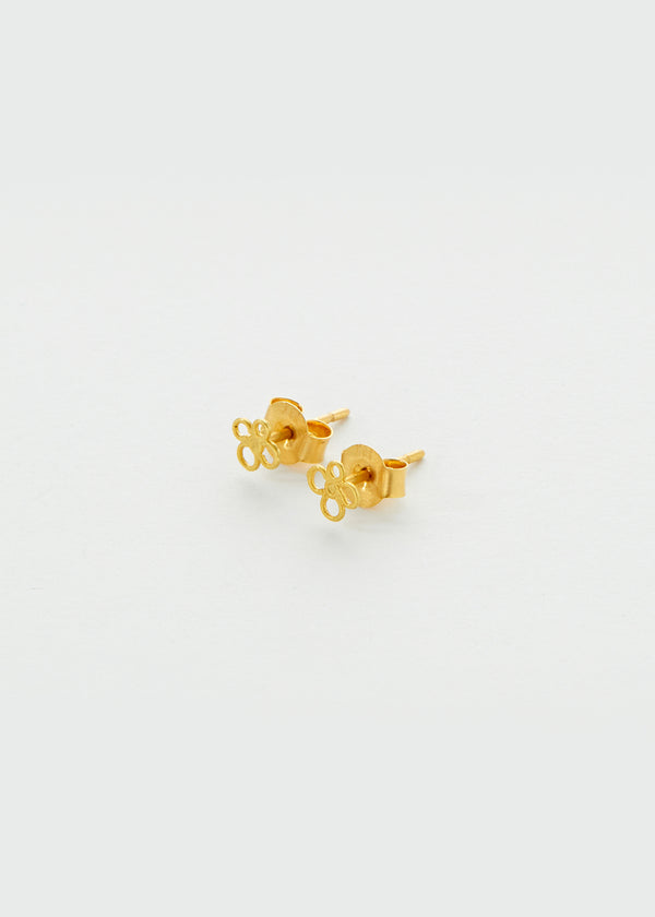 18kt Gold Marigold Stud Earrings
