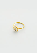 Pippa Small - 18kt Gold Herkimer Beira Cup Ring