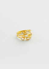 Pippa Small - 18kt Gold Herkimer Beira Small Almost Ring